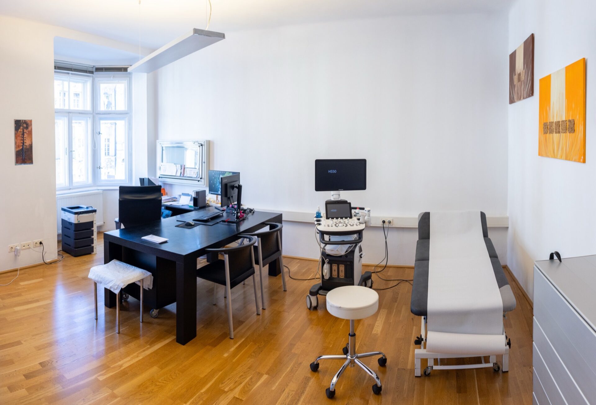 Behandlungsraum von Dr. Gregor Pittl